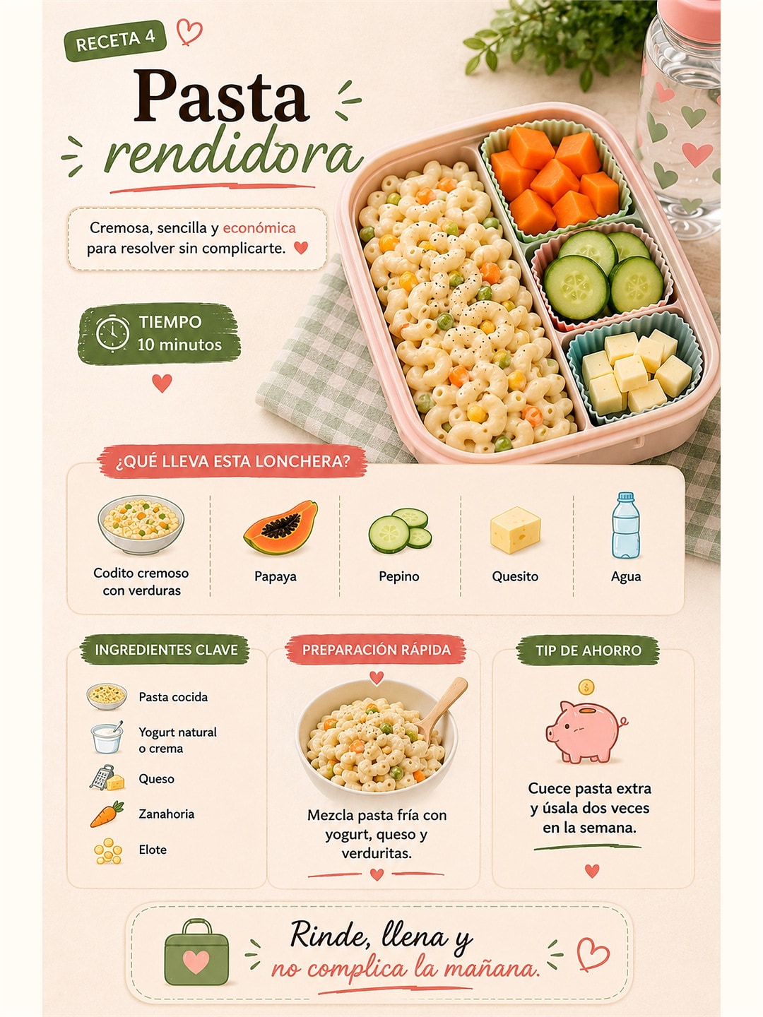 Comidas completas: Sin gastar de más