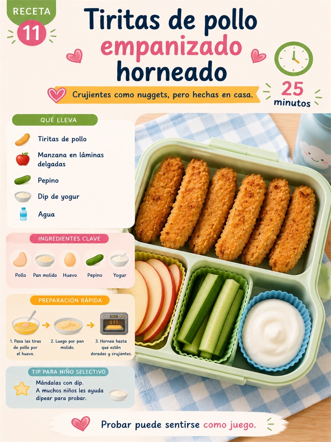 Opciones familiares: Recetas que no se sienten raras